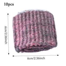 Conjunto de almofadas de esfrega de fio de aço, 10 peças para itens de acessórios de limpeza de cozinha, escova de sabão elétrica com removedor de óleo, esponja de lavar louça - Image 6