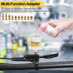 Bicycle Brake Oil Drain Kit, Ferramenta de freio a disco hidráulico, Adequado para Shimano, Série Tektro, Ferramentas de reparo, 60ml - Image 3