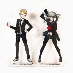 Figurinhas acrílicas de Anime de Danganronpa 2, Fuyuhiko Kuzuryu Peko e Pekoyama, Decoração de Mesa, Topper De Bolo - Image 1