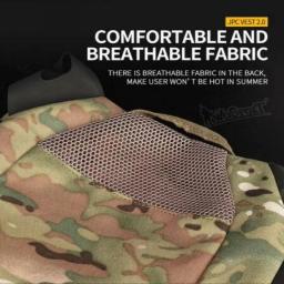WoSporT 1000D Nylon Paintball Zip Molle Jump Plate Carrier Combat JPC 2.0 Colete VE-63 - Image 5