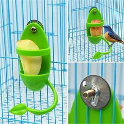 Gaiola de suspensão para alimentação de animais de estimação, recipiente para frutas e vegetais, para parrot, acessório para papagaio - Image 5
