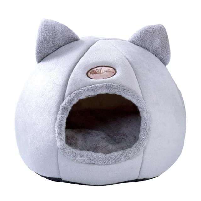 Cama aconchegante para gatos e cães pequenos, cesta confortável e barraca ideal para pets
