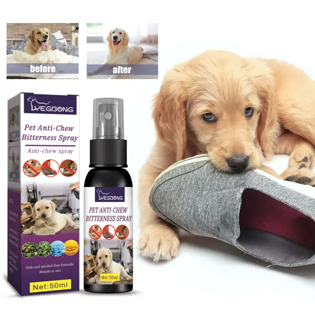 Spray Anti-Mastigação para Pets: Solução Amarga para Evitar Mordidas e Arranhões em Móveis