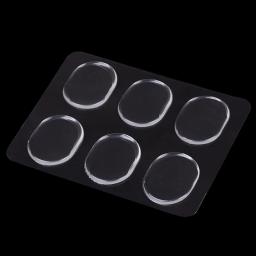 Tambor transparente amortecedor Gel Pads, Percussão Instrument Acessórios, Tambor e tambor silencioso, Novo, 6pcs por conjunto - Image 4