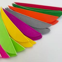 Real Turquia Vanes RW para Arco Parabólico, Flecha Fletching Pena, Caça, Alvo, Acessórios Arco de Tiro, 4 Polegadas, 100 Pcs - Image 4