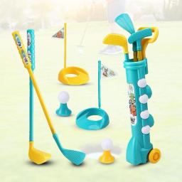 Mini putter clube de golfe brinquedo engraçado esportes clubes de golfe conjunto pai criança atividades educacionais esportes ao ar livre jogo brinquedo - Image 6