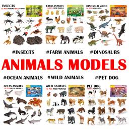 Simulação de animais selvagens, animal de estimação, cão, inseto, jardim zoológico, jardim zoológico, educação, bonito, miniatura, presente para crianças - Image 1