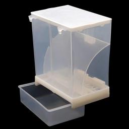 Alimentador automático à prova de respingos do pássaro Recipiente removível Gaiola de papagaio Pele de tigre estorninho Acessórios Peony 1 pc - Image 4