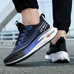 Tênis anti-derrapante respirável masculino, tênis de corrida leve, palmeira cheia de carbono, tênis clássico para treinamento profissional de maratona - Image 5