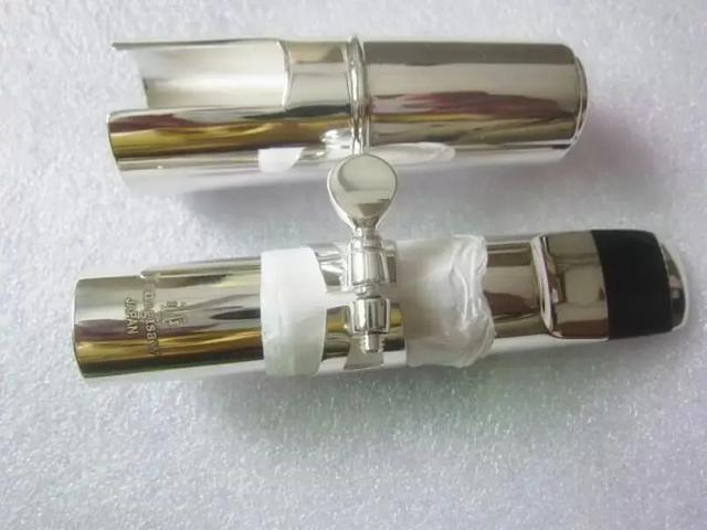 Tenor Soprano Alto Saxofone: Bocal de Metal Silvering e Peças de Boca para Saxofone