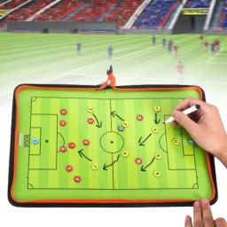Portátil e dobrável Árbitro Coaching Board, Dry Erase Marker - Image 2