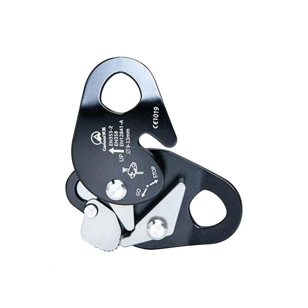 Equipamento de segurança de escalada de acampamento agarrar dispositivos corda bloqueio automático karabiner anti queda engrenagem protetora sobrevivência - Image 1
