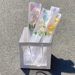 Papel De Embrulho De Flores, Suprimentos De Embalagem, Saco De Presente, Embalagem para Flores, Decoração De Casamento, Natal, Acessórios De Presente De Aniversário, 5Pcs - Image 2