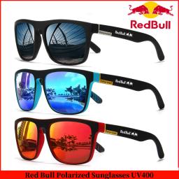 Óculos de sol polarizados de proteção UV400 da moda masculina e feminina Red Bull, óculos de sol ao ar livre, caça, pesca, direção, aventura - Image 1