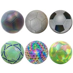 Bola de futebol luminosa para adultos, treinamento esportivo, reflexivo futebol, equipamento de competição, tamanho 5 - Image 6