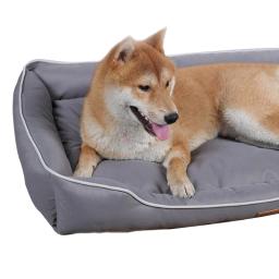 Impermeável Pet Bed, 600D Oxford Cloth, Dogs Mat, Enchimento de Algodão PP Espessado Suave, Resistente à mordida, Acessórios para animais - Image 1