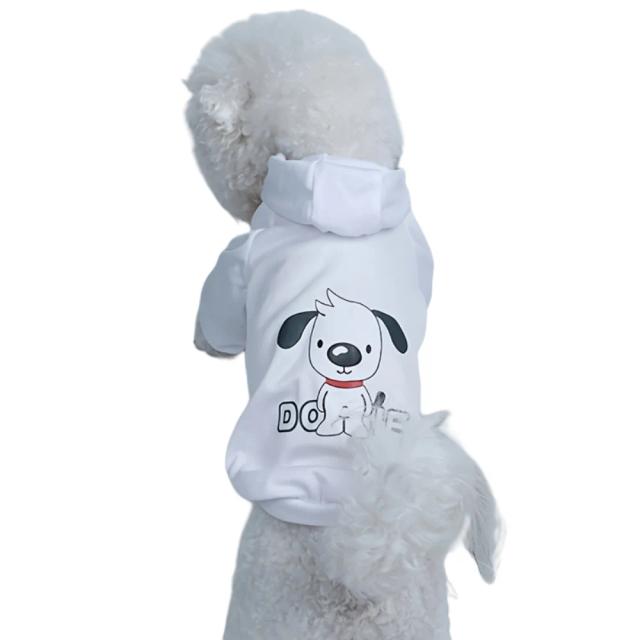 Confortáveis Moletons de Veludo para Cães e Gatos com Estampas Exclusivas e Trela Integrada