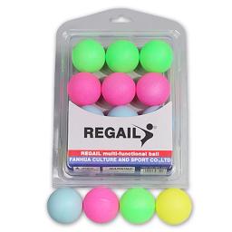Bolas De Plástico De Tênis De Mesa, Bolas Bouncy, Decoração De Festa, Jogos De Entretenimento, Atacado, Pacote 12 - Image 3