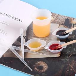 Ferramenta De Molde De Silicone Para Fabricação De Resina Epóxi, Copos Descartáveis, Acessórios De Jóias DIY, Ferramentas De Agitação Da Vara - Image 3