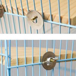 Suporte de madeira em forma de ventilador para gaiola, Acessórios para papagaios, Perch para animais pequenos Chinchilla Squirrel Hamster, Stand Board - Image 6