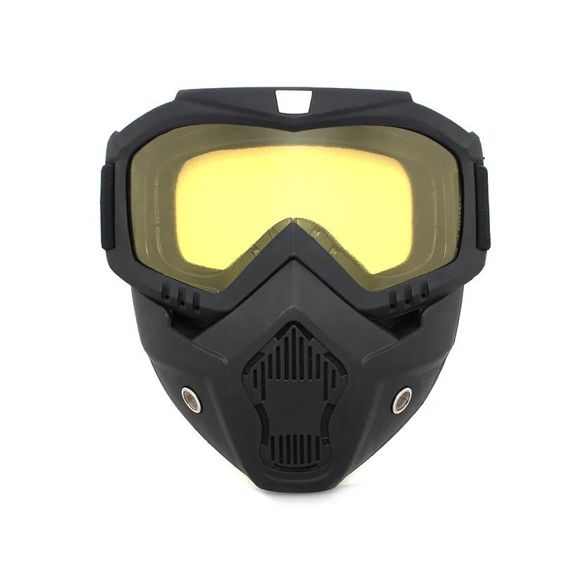 Full Face Anti-fog Capacete de bicicleta Airsoft Full Head Gear, Máscara de Paintball com filtro de boca Óculos de segurança - Image 5