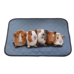Rabbit Guinea Pig Cage Liner Small Pet Itens Impermeável Anti Slip Bedding Mat Altamente Absorvente Pee Pad para Hamsters Acessórios - Image 6