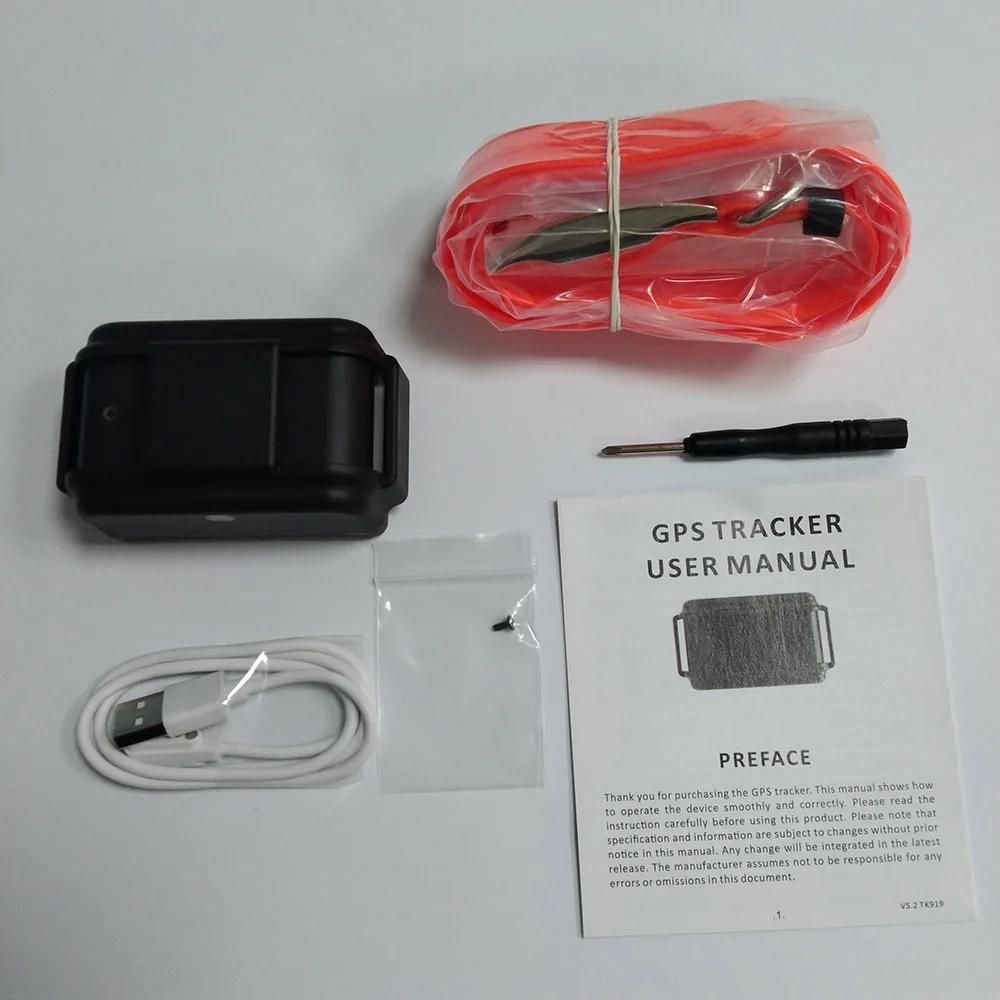 Tkstar-rastreador GPS tk919 tkstar, localizador 4g, bateria 3000mAh, impermeável, ímã, monitor de voz, aplicativo web gratuito - Image 1