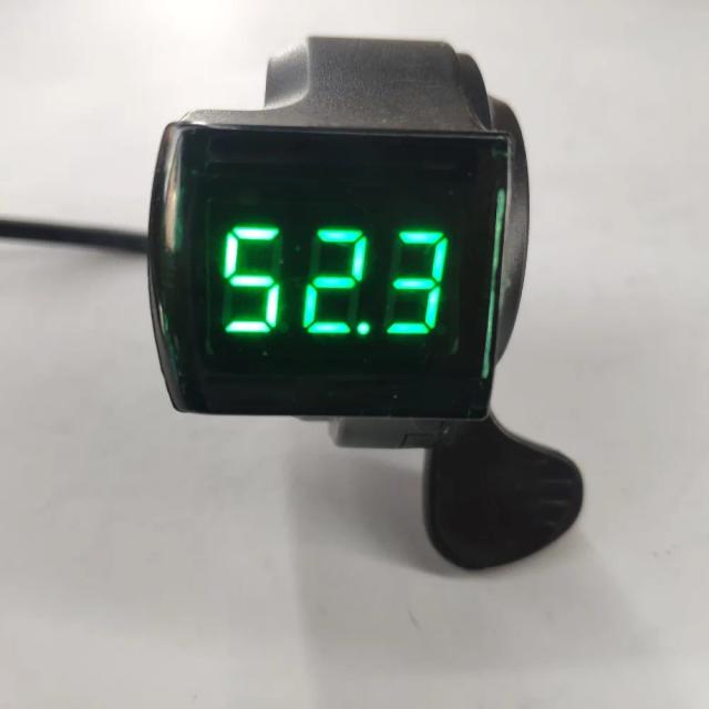 E-bike com Throttle de Alta Precisão e Display Digital LCD: Acessórios Essenciais para Bicicletas Elétricas com Controle de Velocidade