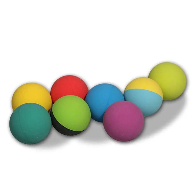 Raquetebol Competitivo: Bola de Squash Oca com Alta Elasticidade e Velocidade Rápida, 6cm de Borracha para Esportes