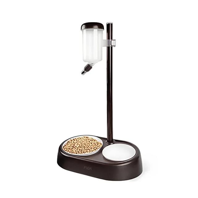 Dispenser Automático para Pets com Anti-Dica, Garrafa de Água e Alimentador Pendurado - Suprimentos Completos para Animais de Estimação 650ml