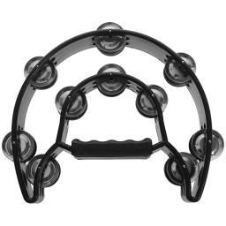 Pandeiro de mão original remo panderos de dança cristã instrumento musical cabaza para adultos presente percussão lua meia estrela - Image 3