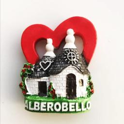 Ímãs de geladeira 3D para geladeira, Artigos de decoração 3D, Presentes Artesanais, Europa, Itália, Vieste, Peschici, Tropea, Tropea, Tropea, Tropea - Image 3