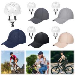 Capacete de segurança de bicicleta anticolisão respirável, Chapéu Bump Estilo Beisebol, Capacete protetor do forro - Image 1