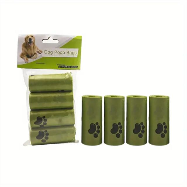 Sacolas de Descarte de Fezes de Cães Ecológicas e à Prova de Vazamentos, Ideais para o Uso ao Ar Livre com Material Biodegradável