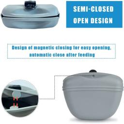 Silicone Pet Dog Training Waist Bag, Recompensa de comida portátil, Saco de armazenamento, Puppy Treat Pouch com clipe magnético, Pet Outing Supplies - Image 5