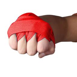 2 rolos/conjunto 1.5m/3m algodão boxe bandagem esportes cinta sanda kick boxe mma luvas de mão envolve cinto boxe esportes envoltórios bandagem - Image 5