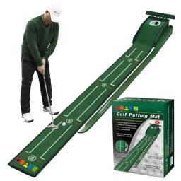 Mini tapete de putter verde de golfe portátil para prática de golfe interno e externo PM015 - Image 1