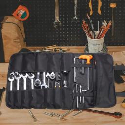 Bolsa de ferramentas multifunções, Bolsas de ferramentas, Oxford Cloth, Folding Wrench Bag, Handheld Tool Roll Storage, Estojo portátil, Ferramentas Pouch - Image 3
