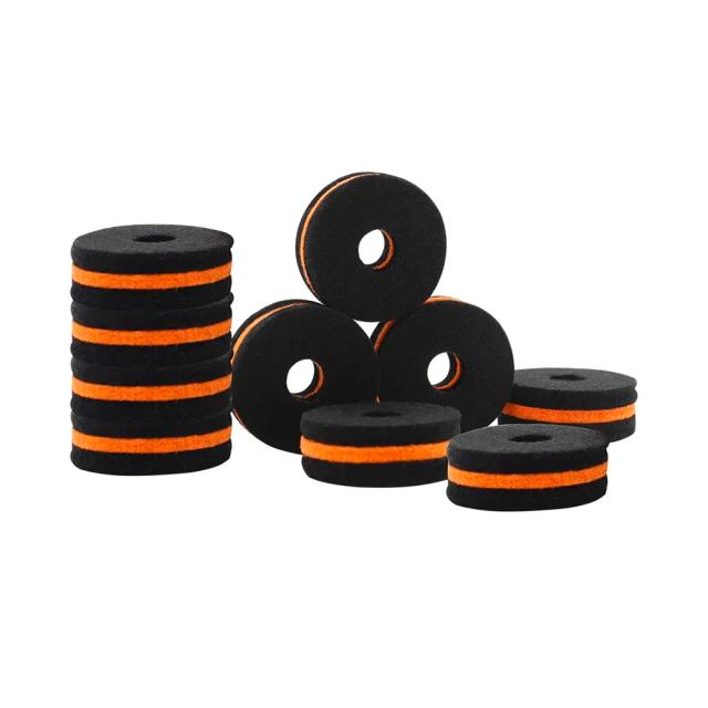 Kit Completo de Peças para Bateria com Pratos e Acessórios de Percussão - 10 Itens Inclusos