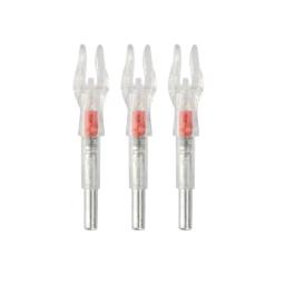 LED Luminous Seta Nocks para Tiro com Arco Esportes, Luminous Iluminado Nocks, Automatic Knocks Tail, Seta Eixos, 4.2mm, 0.165" - Image 5