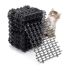 Tapetes de jardim anti-gato Esteira repelente de cães Tiras de estimulação Mantenha os gatos afastados Spike plástico seguro Acessórios de proteção de jardim - Image 2