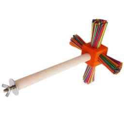 Vara para pássaros estimação, papagaio, pássaros, poleiros, mastigar, suprimentos - Image 1