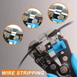 Coleção AliExpress Fio Stripper Ferramentas Alicate Multitool YEFYM YE-1 Automático 3 In1 Cortador De Decapagem Cabo De Friso Ferramentas De Reparação De Eletricista De Fio - Image 4