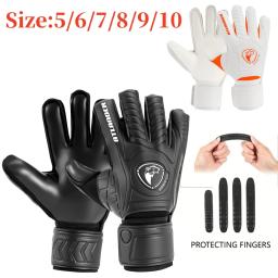 Luvas de guarda-redes para adultos e crianças, proteção de látex, futebol, tamanho 5, 6, 7, 8, 9, 10 - Image 1