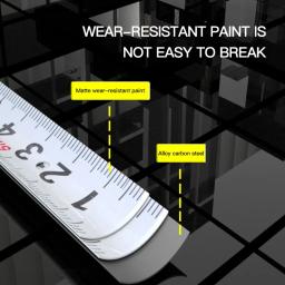 Xiaomi-Fita de Medição de Alta Precisão, Régua de Aço, Resistente ao Desgaste, Ferramentas Domésticas, 3m, 5m - Image 5