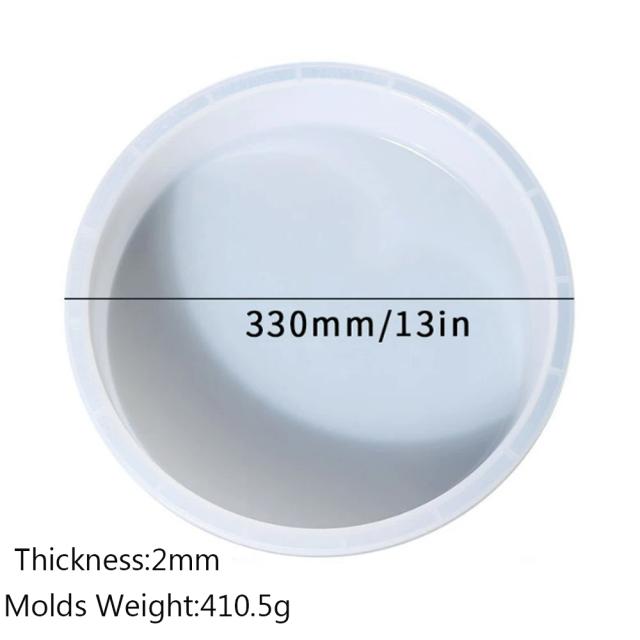 Moldes de Silicone para Mesa: Coasters Artesanais em Resina Epóxi e Gesso para Decoração DIY