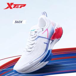 Xtep-Tênis de corrida profissional masculino, placa de carbono, sapato esportivo Maratona PB, tênis leves ETPU Material, 360X, 976119110080 - Image 1