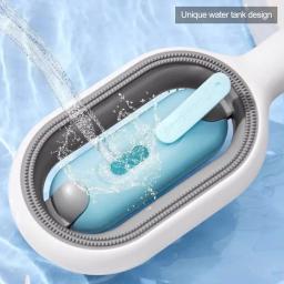 Cabelo longo removedor escova para gato e cão, silicone pet grooming pente, limpeza e tanque de água, pet produto acessórios, novo - Image 5