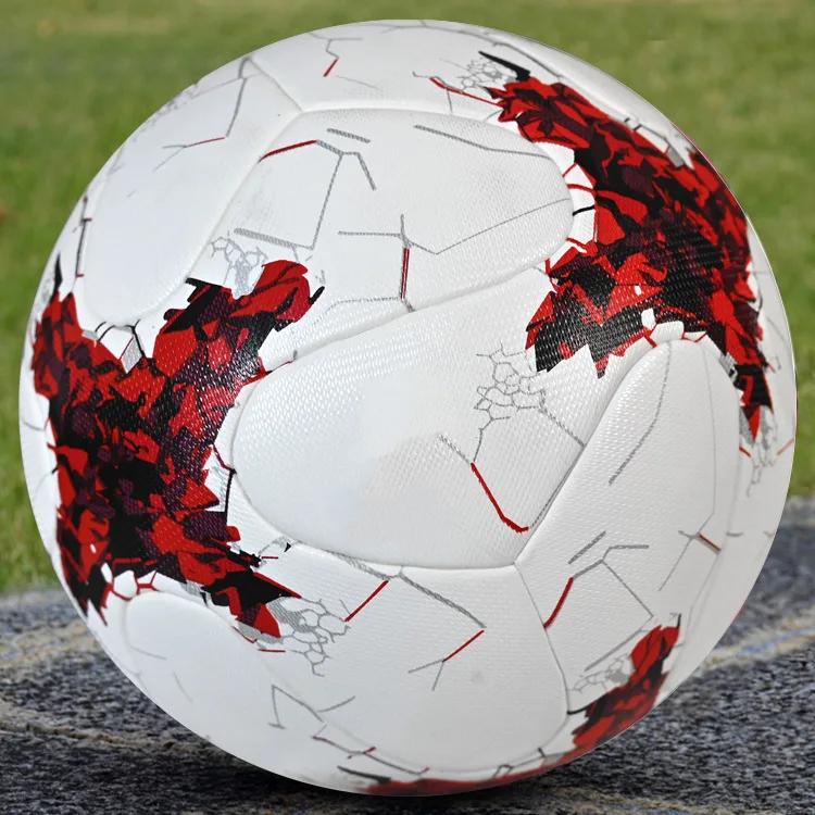 Bola de treino sem costura sem costura de futebol PU térmica, resistente ao desgaste, à prova de explosão, futebol para adultos, interior e exterior, tamanhos 4 e 5 - Image 1