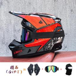 ORZ novo capacete off-road para motocicleta, capacete de rally e capacete de downhill para mountain bike - Image 2